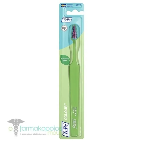 TePe Colour Soft Toothbrush, 1pc - GREEN