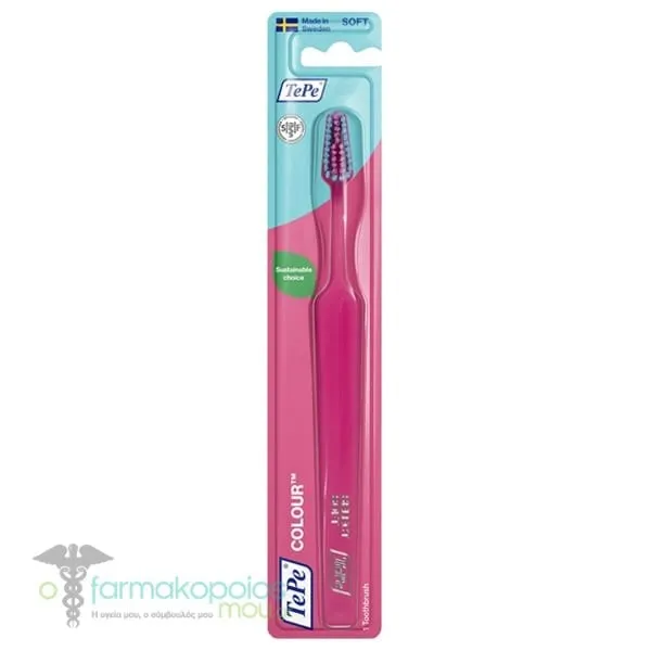 TePe Colour Soft Toothbrush, 1pc - PINK