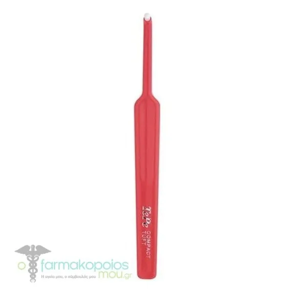 TePe Compact Tuft Brush, 1pc - Κόκκινο