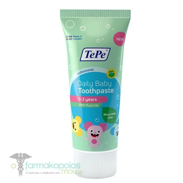 TePe Daily Baby Toothpaste 0-2Y, 50ml