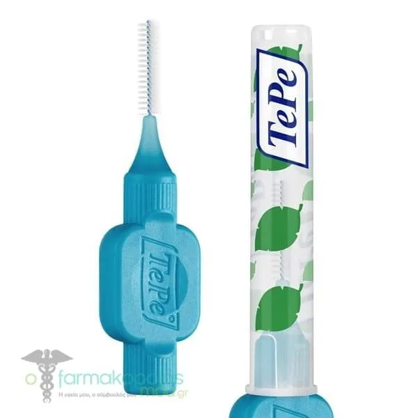 TePe Interdental Brush 0.06mm Μεσοδόντια Βουρτσάκια σε Μπλε Χρώμα, 20τεμ