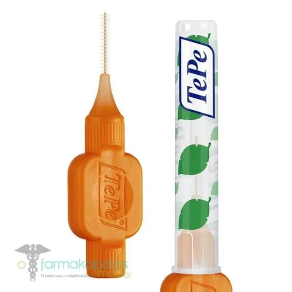 TePe Interdental Brush 0.45mm Μεσοδόντια Βουρτσάκια σε Πορτοκαλί Χρώμα, 20τεμ