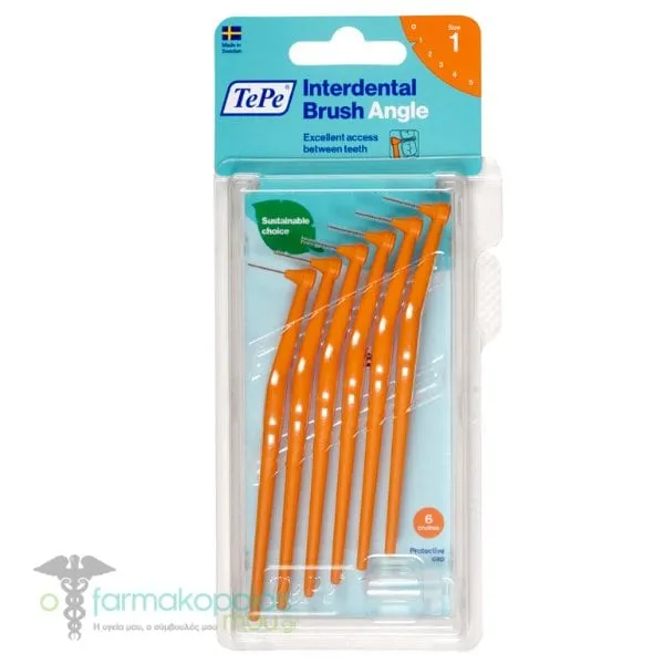 TePe International Brush Angle No.1, 6pcs