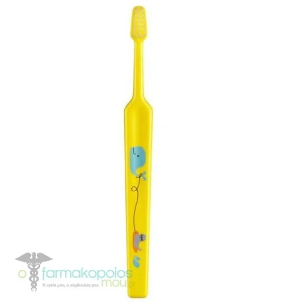TePe Kids Mini X-Soft Toothbrush 0-3 Years, 1pc - Κίτρινο