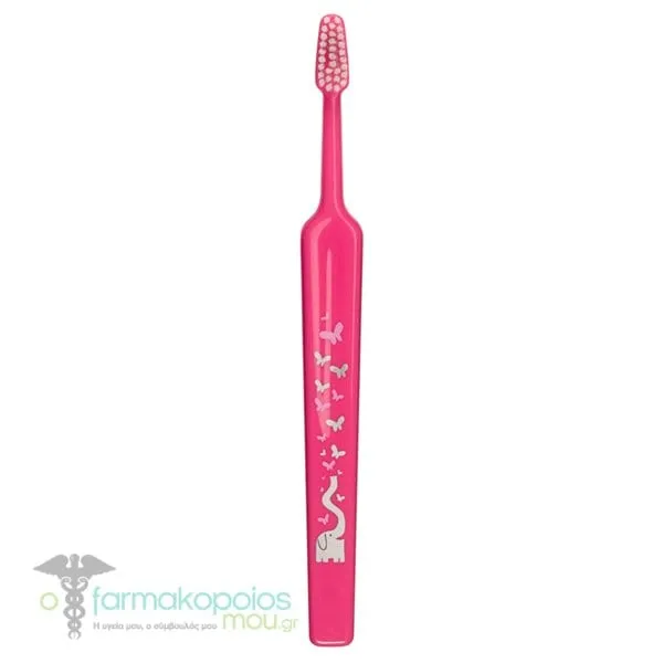 Tepe Kids Zoo Extra Soft Toothbrush, 1pc - Ρόζ