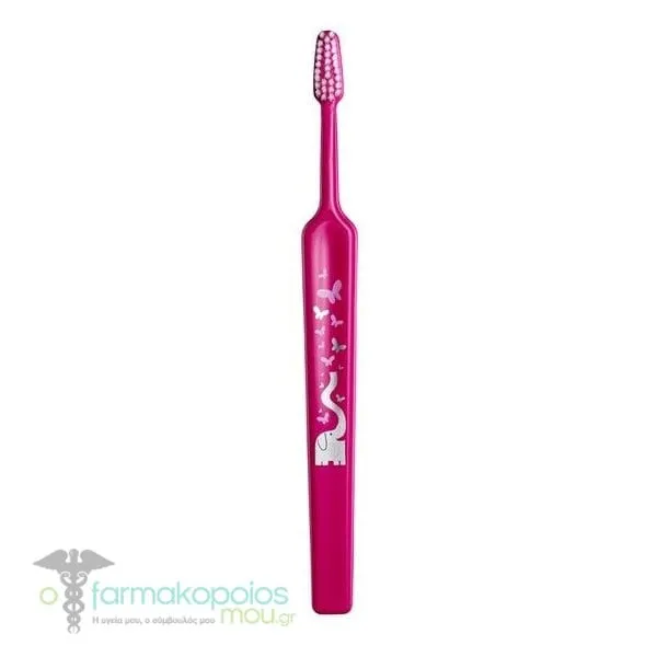 TePe Kids Soft Toothbrush Zoo, 1pc - Ρόζ