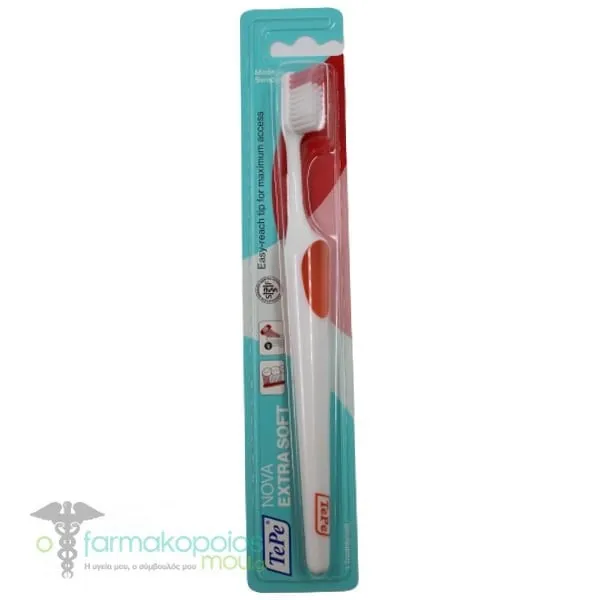 TePe Nova Extra Soft Toothbrush, 1pc - 008 Λευκό