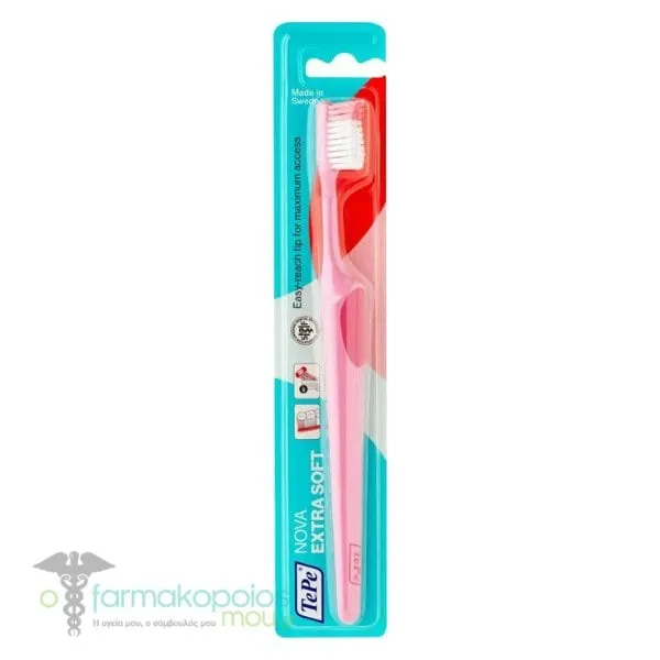 TePe Nova Extra Soft Toothbrush, 1pc - Ρόζ