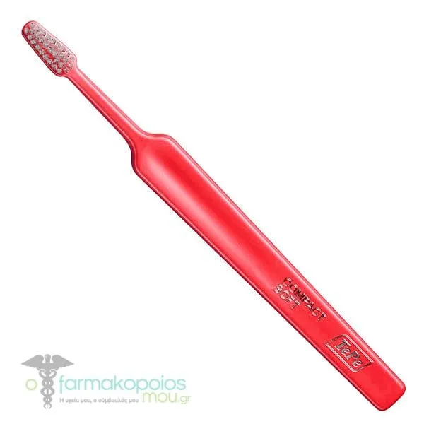 TePe Select Compact Soft Toothbrush, 1pc - Κόκκινο