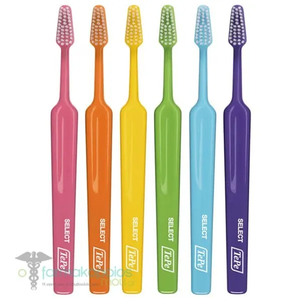 TePe Select Extra Soft Πολύ Μαλακή Οδοντόβουρτσα, 6τεμ, 1σετ