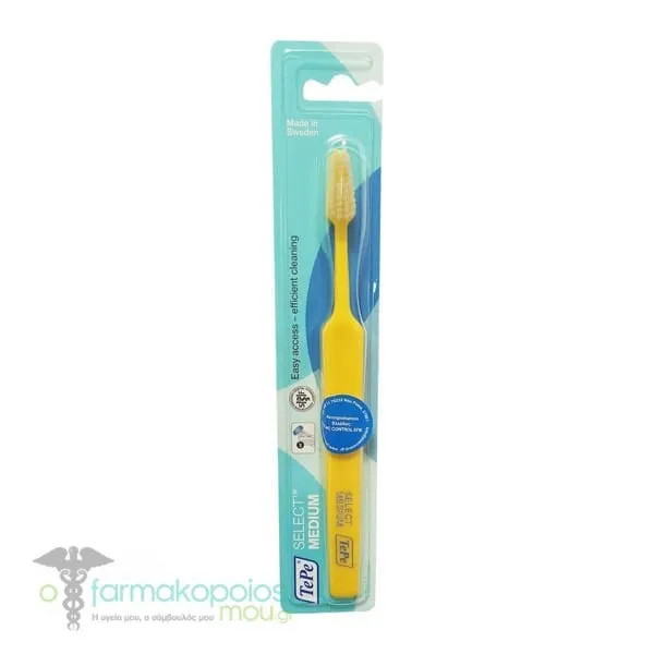 TePe Select Toothbrush Medium, 1pc - Κίτρινο