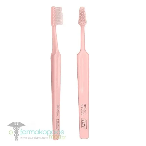 TePe Select Toothbrush Medium, 1pc - Ρόζ