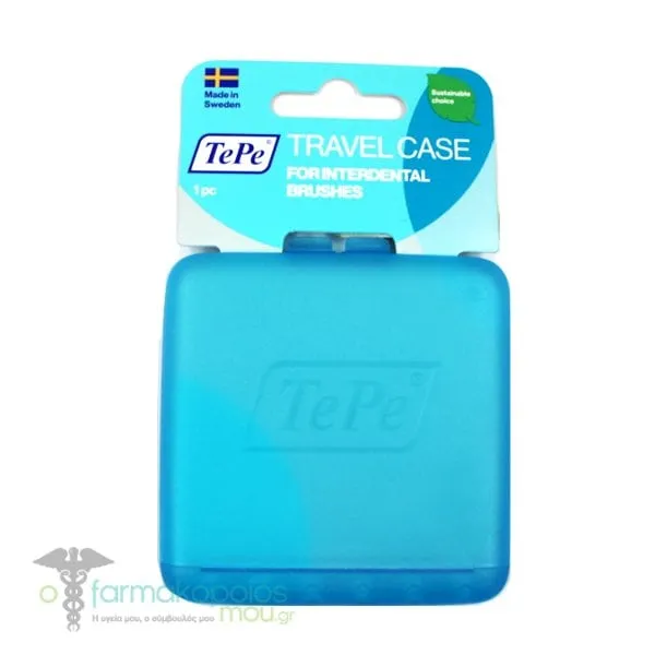 TePe Travel Case for Interdental Brushes, 1pc - Μπλέ