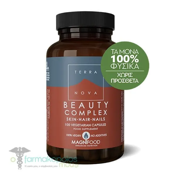 Terranova Beauty Complex Hair Skin Nails, 100caps