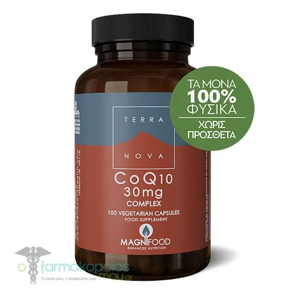 Terranova CoQ10 30mg, 100caps