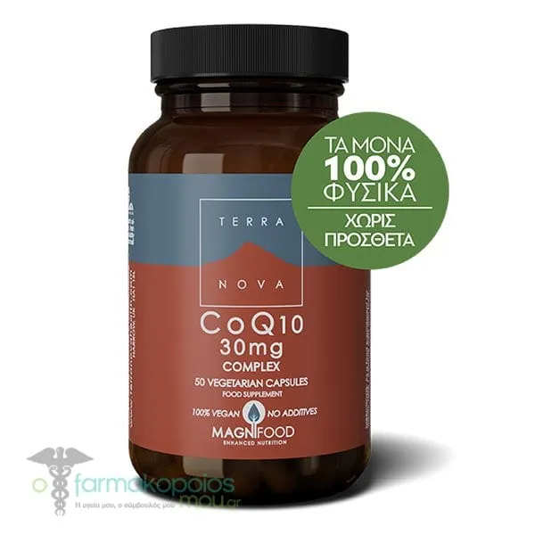 Terranova CoQ10 30mg Complex, 50caps