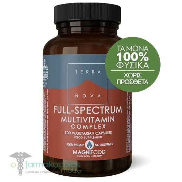 Terranova Full-Spectrum Multivitamins, 100caps