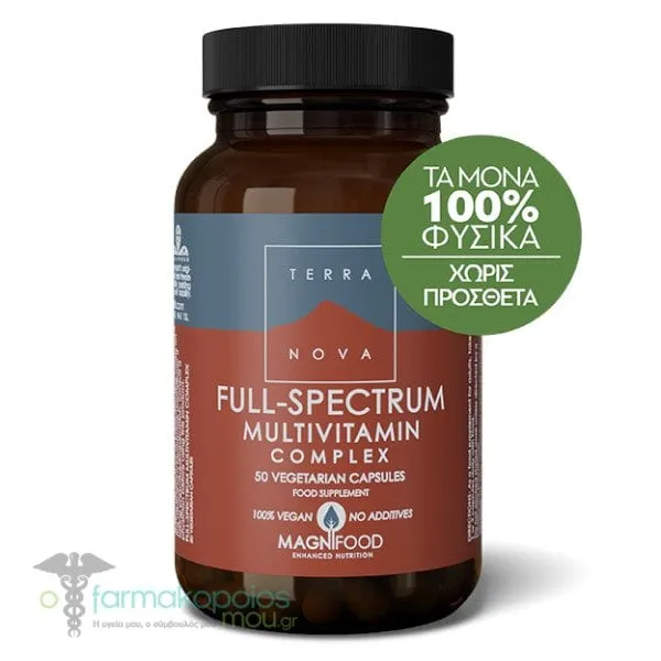 Terranova Full-Spectrum Multivitamins, 50caps
