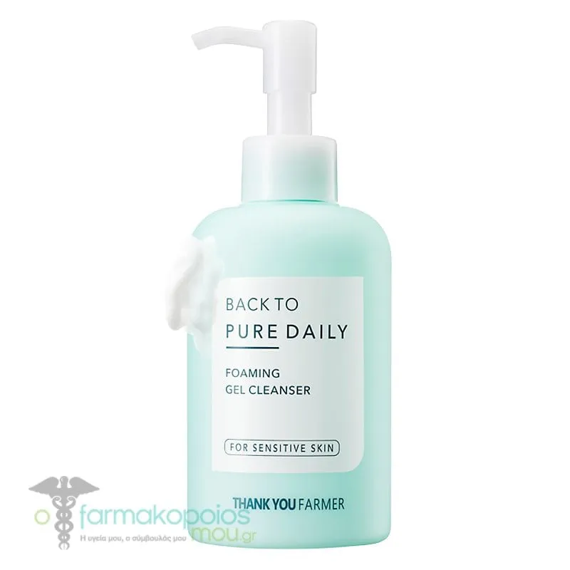 Thank You Farmer Back to Pure Daily Foaming Gel Cleanser, 200ml