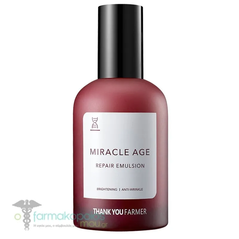 Thank You Farmer Miracle Age Repair Emulsion, 130ml