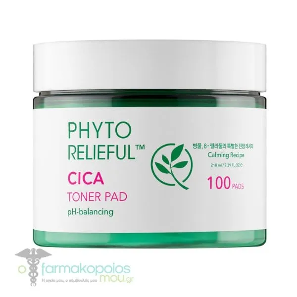 Thank You Farmer Phyto Relieful Cica Toner Pad, 100pads