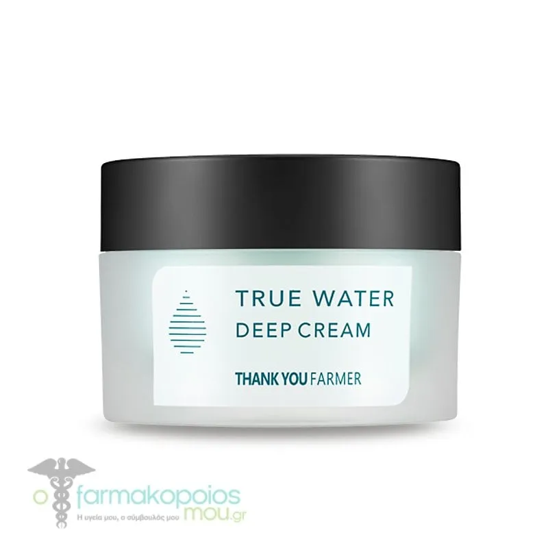 Thank You Farmer True Water Deep Cream for Normal & Dry Skin, 50ml