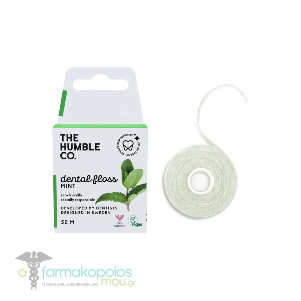 The Humble Co. Dental Floss Fresh Mint 50m, 1pc