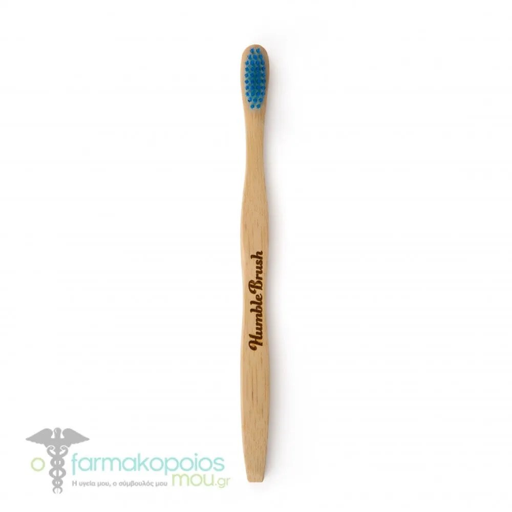 The Humble Co. Humble Brush Bamboo Adult Medium, 1pc - Μπλέ