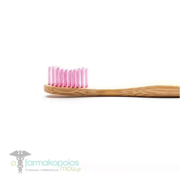 The Humble Co. Humble Brush Bamboo Toothbrush Adult Soft, 1pc - Ρόζ