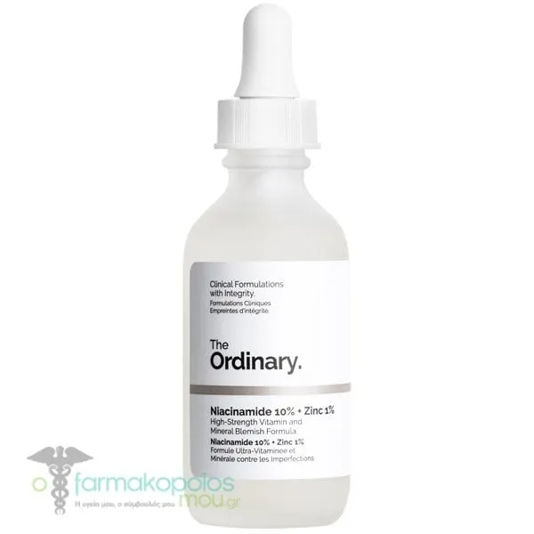The Ordinary Niacinamide 10% & Zinc 1% Serum, 60ml
