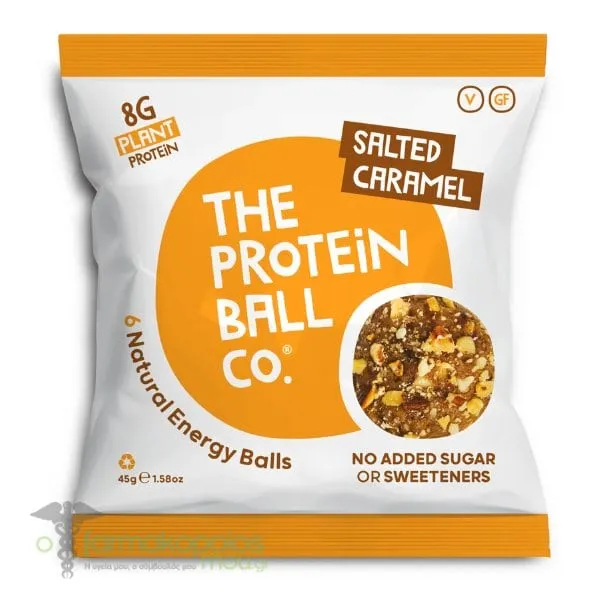 The Protein Ball Co. Salted Caramel, 6pcs
