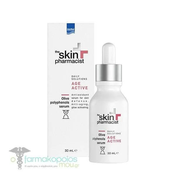 The Skin Pharmacist Αge Active Olive Polyphenols Serum, 30ml