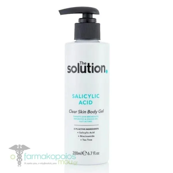 The Solution Salicylic Acid Clear Skin Body Gel, 200ml