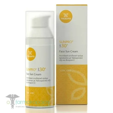 Therapis Sunpro Face Sun Cream SPF30+, 50ml