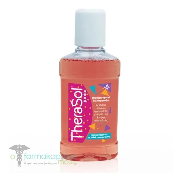 TheraSol Junior Fluoride Mouthwash for Children 6y+, 250ml