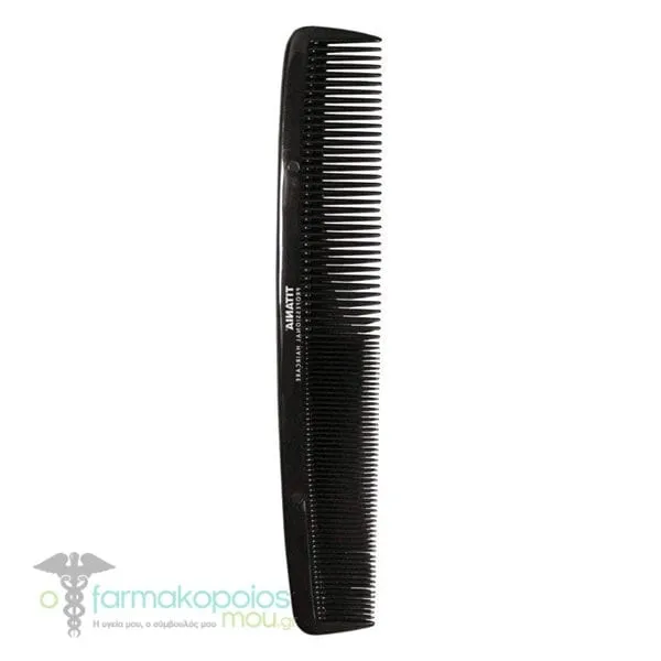 Titania Men's Comb Medium, 1pc - 002 Μαύρο