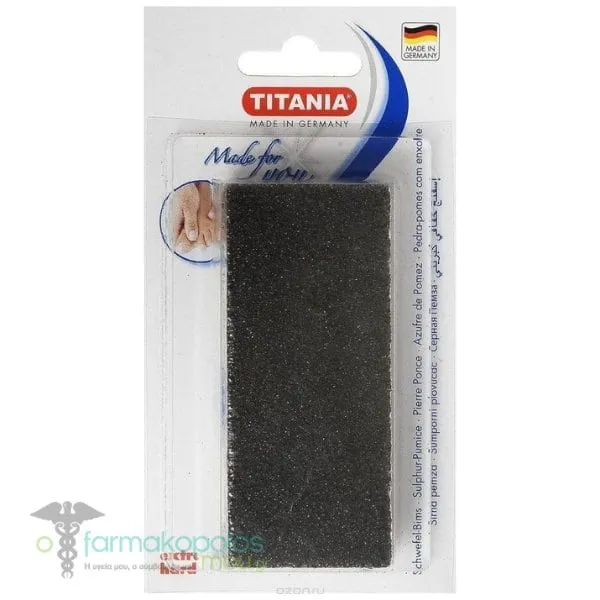 Titania Sulphur Pumice Black, 1pc