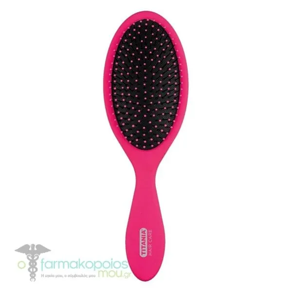 Titania Detangling Brush (1628), 1pc - Ρόζ