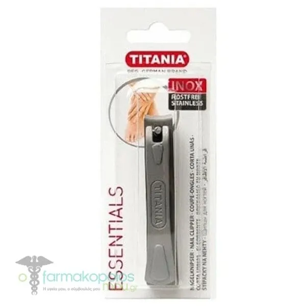 Titania Νυχοκόπτης Inox 6cm, 1τεμ