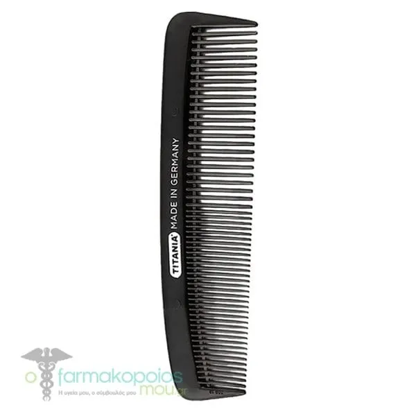 Titania Comb Small (Ref:1810), 1pc - 002 Μαύρο