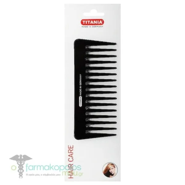 Titania (Ref:1813) Comb Large, 1pc - 002 Μαύρο