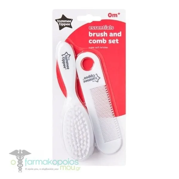 Tommee Tippee Essentials Baby Brush & Comb, 1set