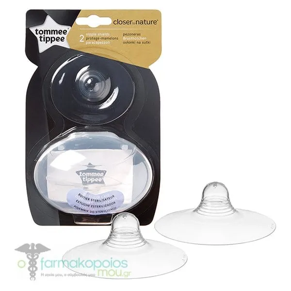 Tommee Tippee Closer to Nature 2x Nipple Shields Al, 2pcs