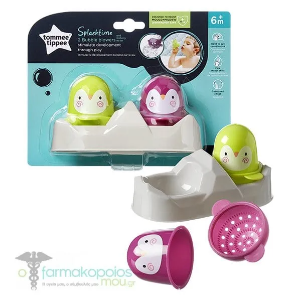 Tommee Tippee Splashtime Buble Blowers 6m+, 1set