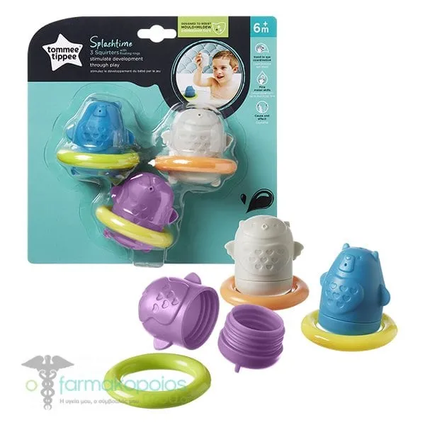 Tommee Tippee Splashtime Squirters 6m+, 1set