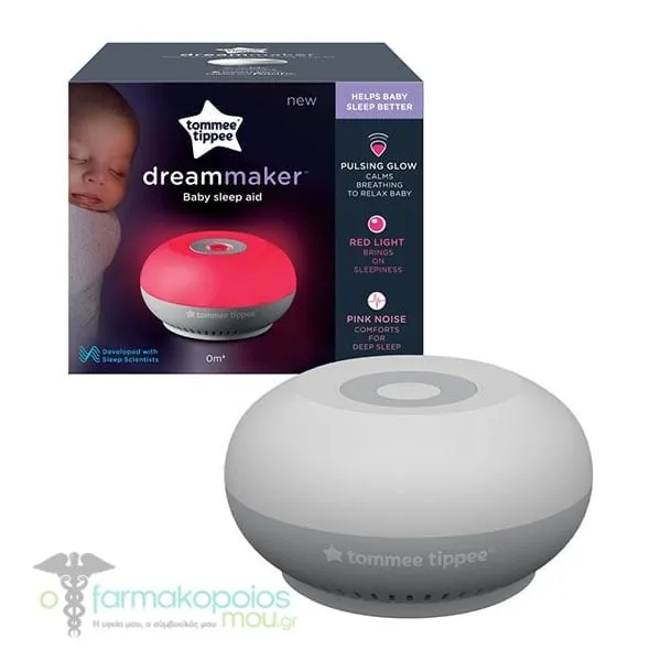 Tommee Tippee Gro Company Dreammaker Βaby Sleep Αid Ηχείο & Φωτάκι Νυκτός, 1τεμ