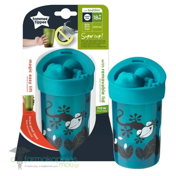 Tommee Tippee Super Cup with Knock Proof Base Blue 18m+, 300ml