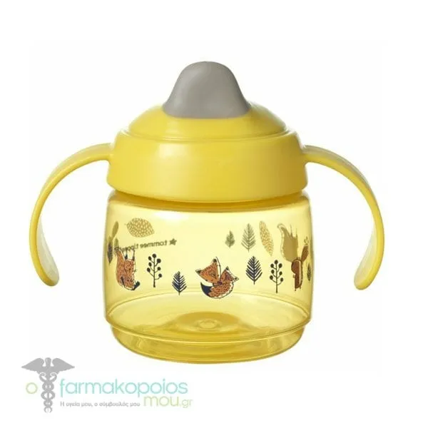 Tommee Tippee Superstar Sippee Weaning Cup 4m+, 190ml - YELLOW