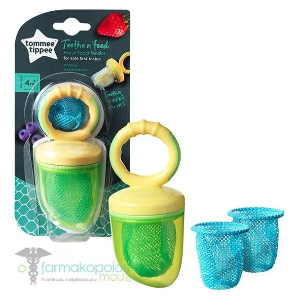 Tommee Tippee Teethe 'n' Food Fresh Feeder 4m+, 1pc