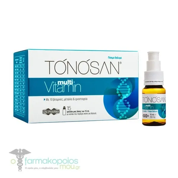 Tonosan Multivitamin, 15x15ml